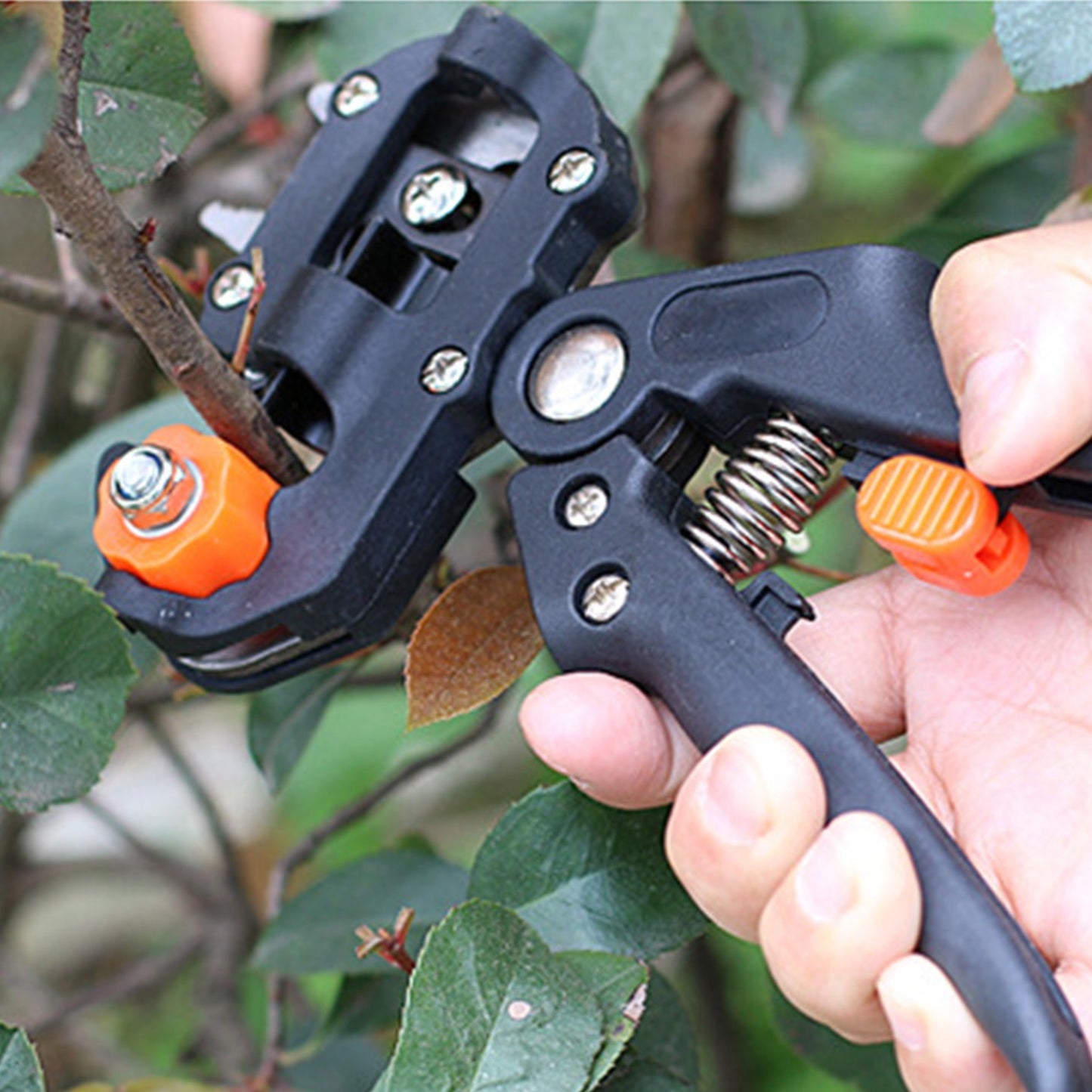 Professional Grafting Tools Grafter Pruner Kit 2 in 1 Scissors Cutting Tool Kit Set with Replaceable Blades