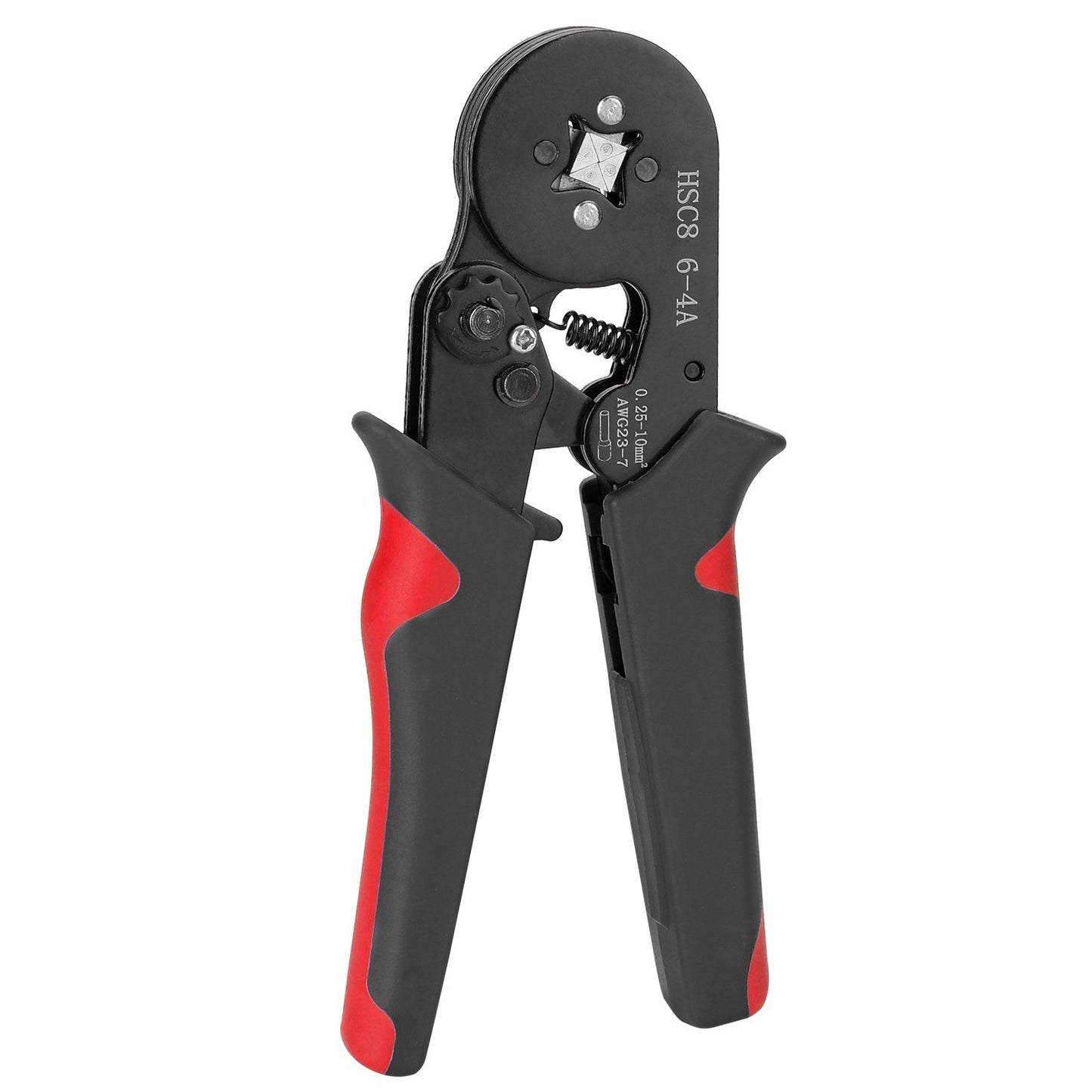 HSC8 AWG23-7 Ferrule Crimping Tool Kit High Hardness Crimper Plier with 1200pcs Wire Ferrules Crimp Ends Terminal - Black