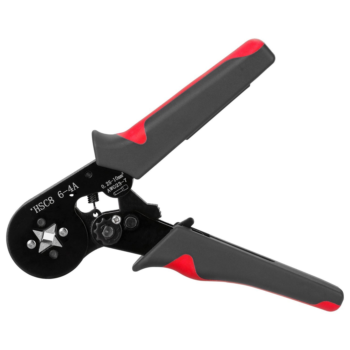 HSC8 AWG23-7 Ferrule Crimping Tool Kit High Hardness Crimper Plier with 1200pcs Wire Ferrules Crimp Ends Terminal - Black