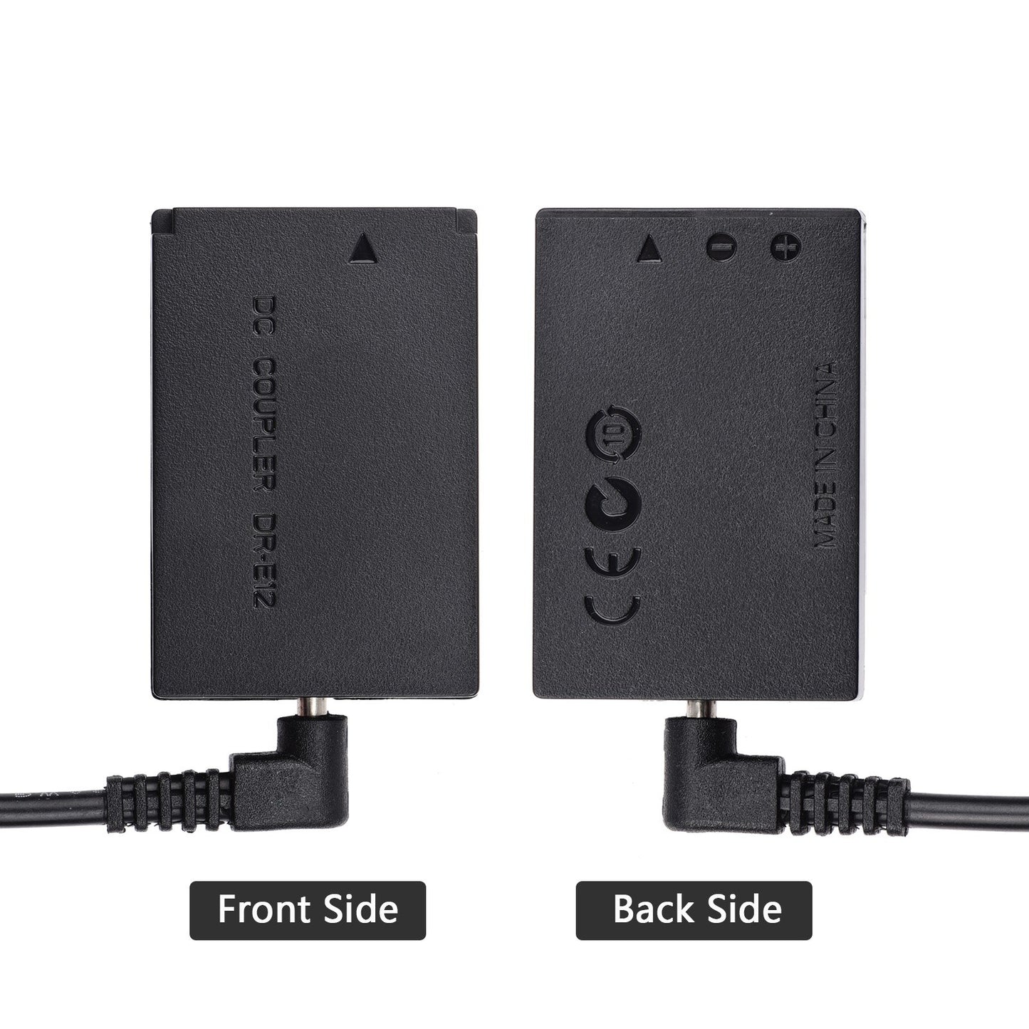 Andoer DR-E12 USB Power Kit DC Coupler with USB DC Converter Power Cable Compatible with Canon EOS M M2 M10 M50 M100 M200 Cameras