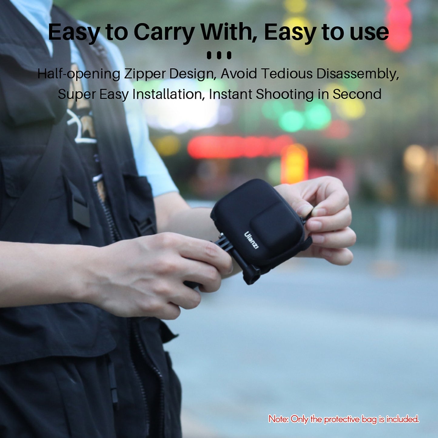 Ulanzi Semi-open Protective Bag Storage Case for GoPro Hero 9