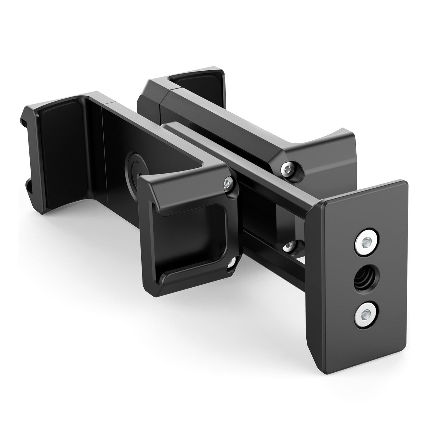 Ulanzi Dual Clamp Phone Holder Mount 1/4 Screw Thread Fits for Live Streaming
