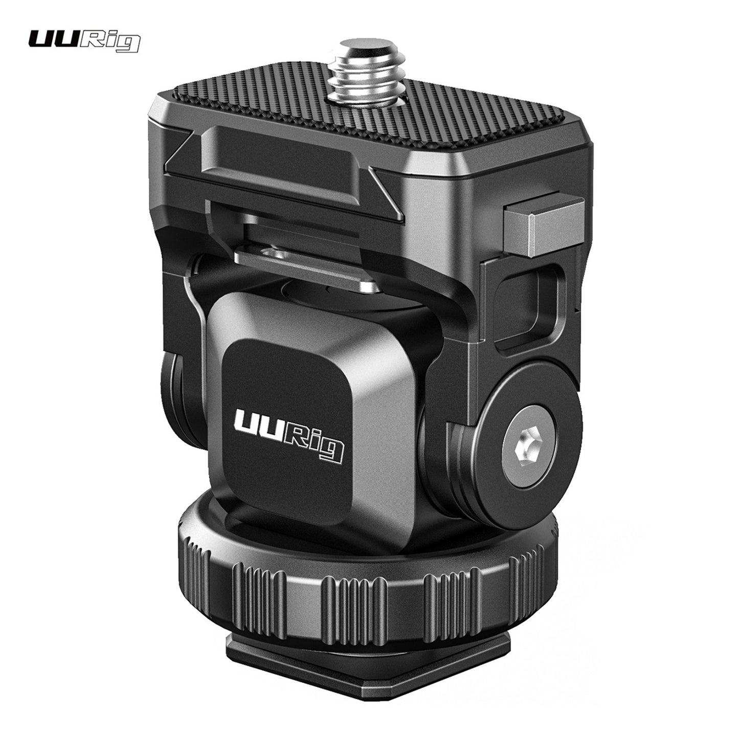 UURig Multi-functional Cold Shoe Mount Bracket with Quick Release Plate for DSLR SLR Camera