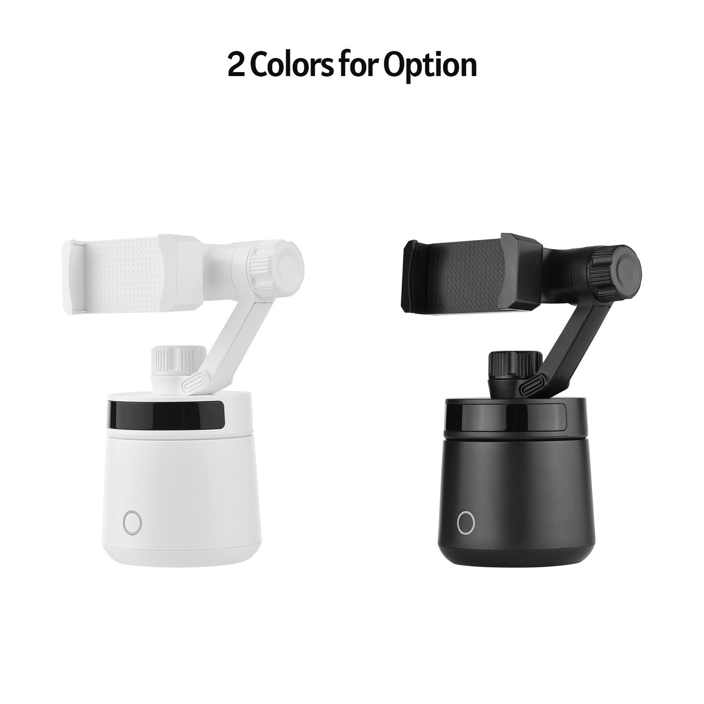 Smartphone 360° Smart Tracking Selfie Stick Holder 180° Tilt Adjusting Object Tracking for Vlog Video Making
