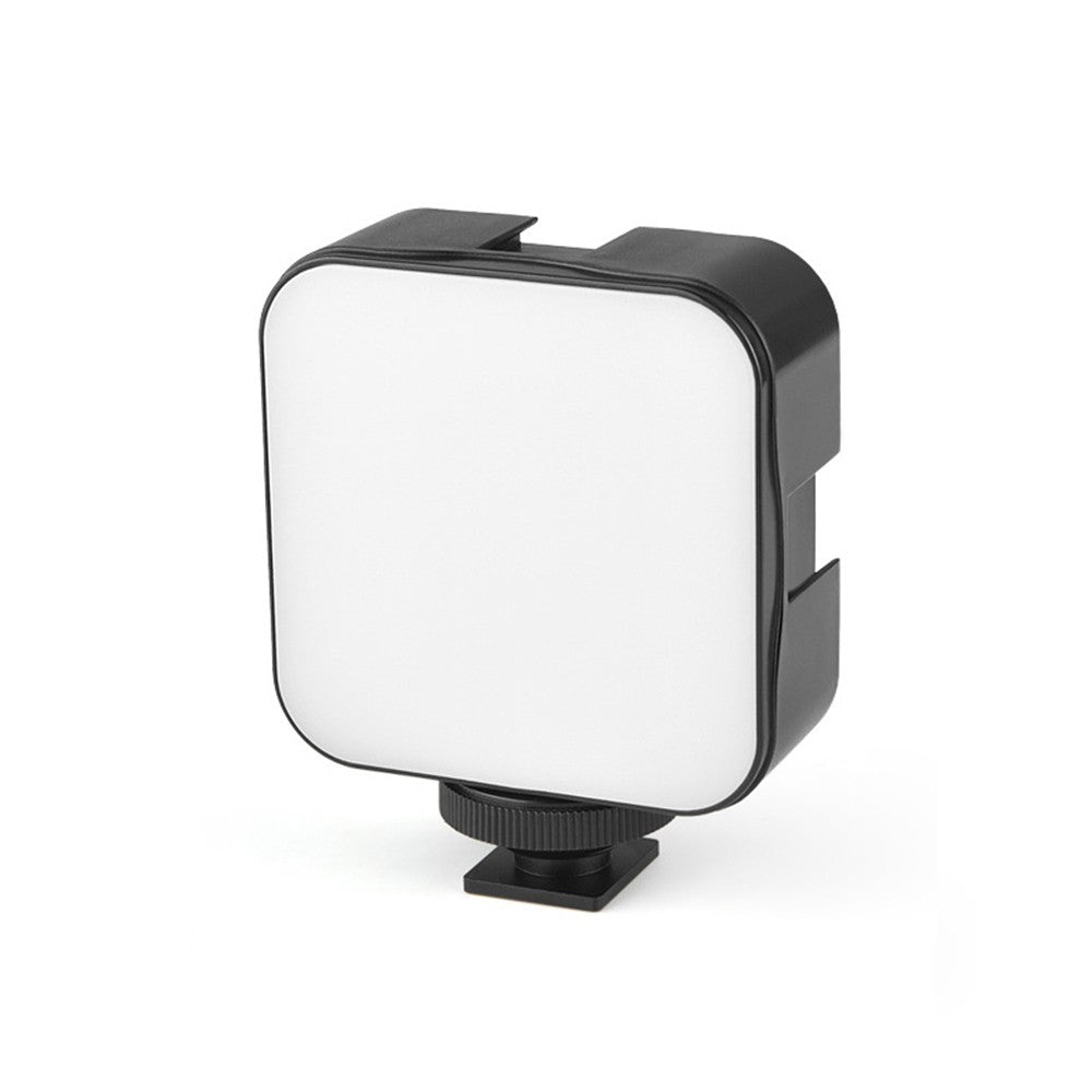 Mini Video Conference Lighting Kit with 5W Dimmable 6500K LED Light 3 Cold Shoe Mounts + Suction Cup Mount