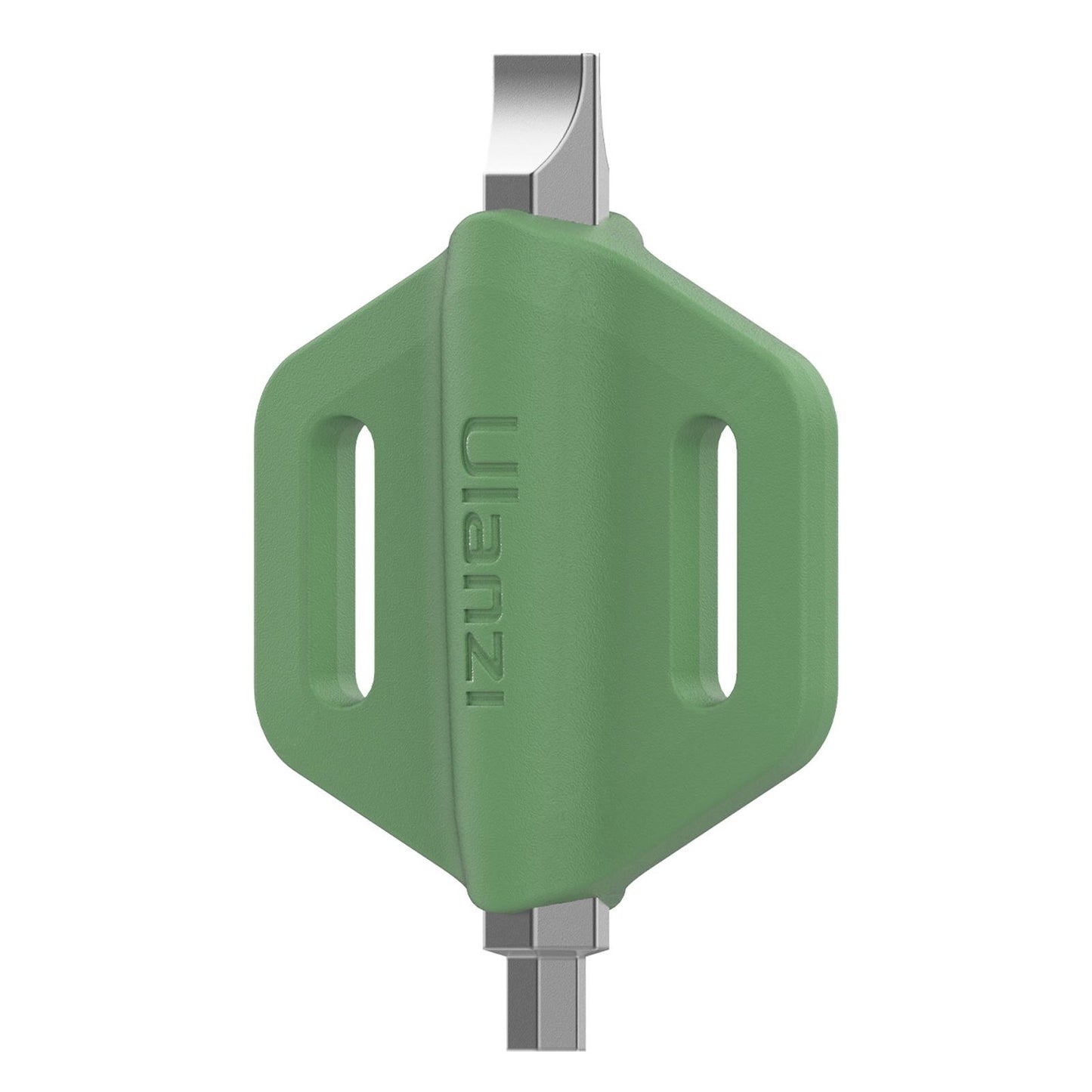 Uniqkart 2-in-1 Mini Screwdriver Dual Heads Straight Hexagonal Screw-Driver Portable Photography Accessory - Army Green