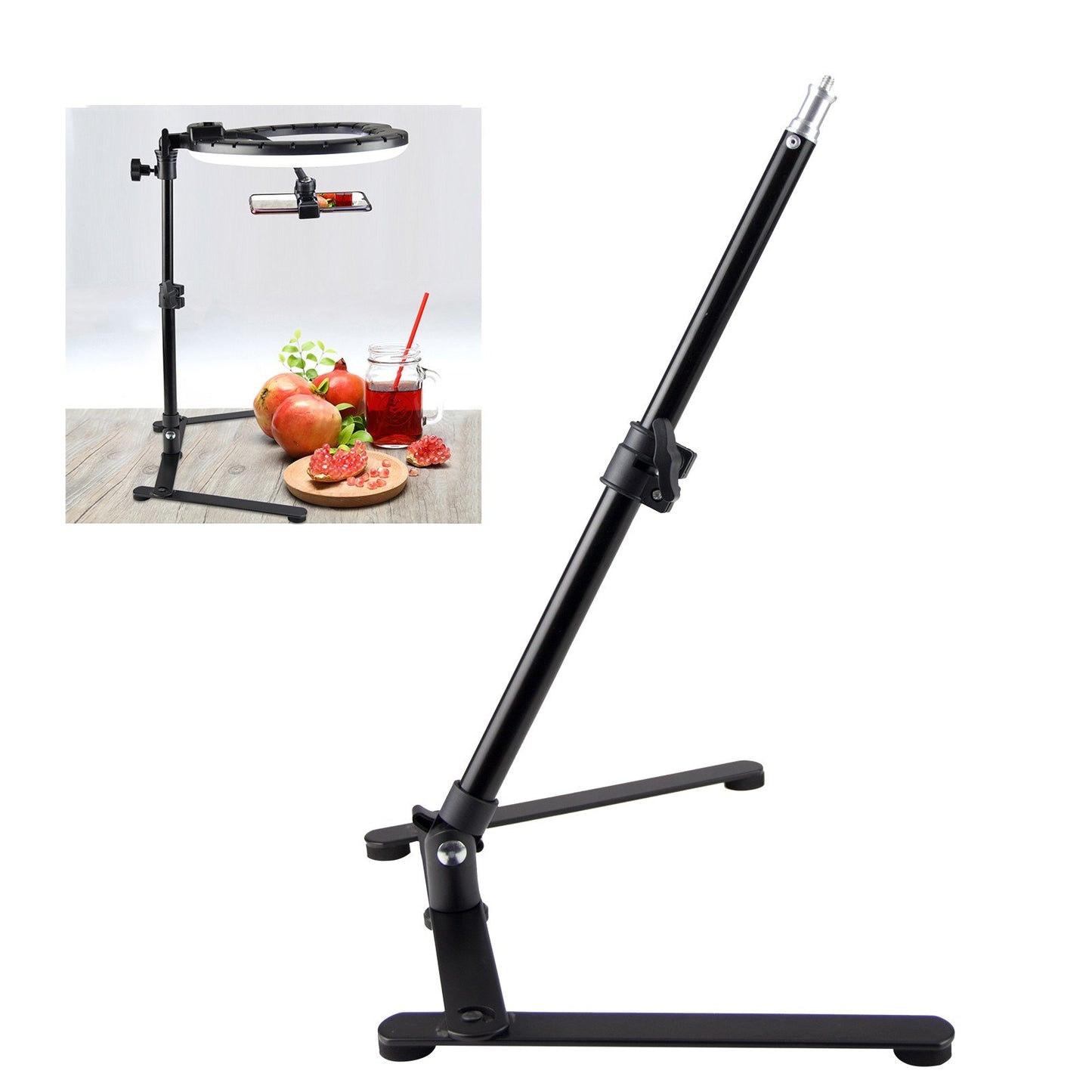 Mini Photography Light Stand for Makeup Selfie Video Recording Vlogging