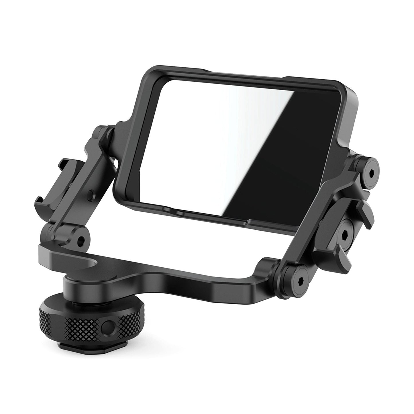 Uniqkart PT-14 Camera Flip Mirror Bracket Selfie Vlog 360 Degree Rotation Mount for Mirrorless Camera