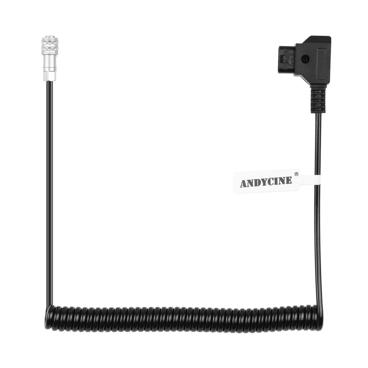 Coiled D-Tap to BMPCC 4K/6K Weipu Power Cable Compatible with Blackmagic Pocket Cinema Camera