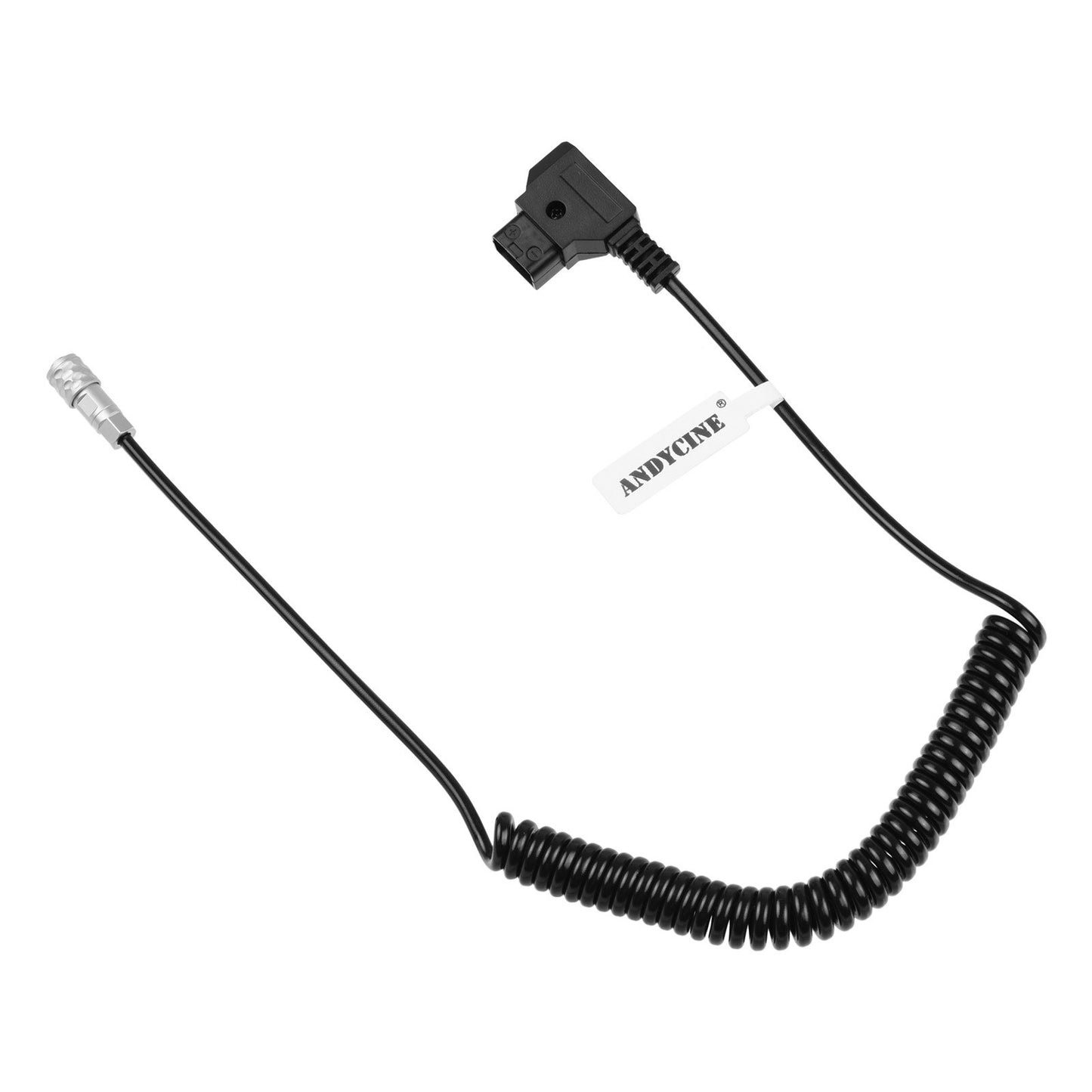 Coiled D-Tap to BMPCC 4K/6K Weipu Power Cable Compatible with Blackmagic Pocket Cinema Camera