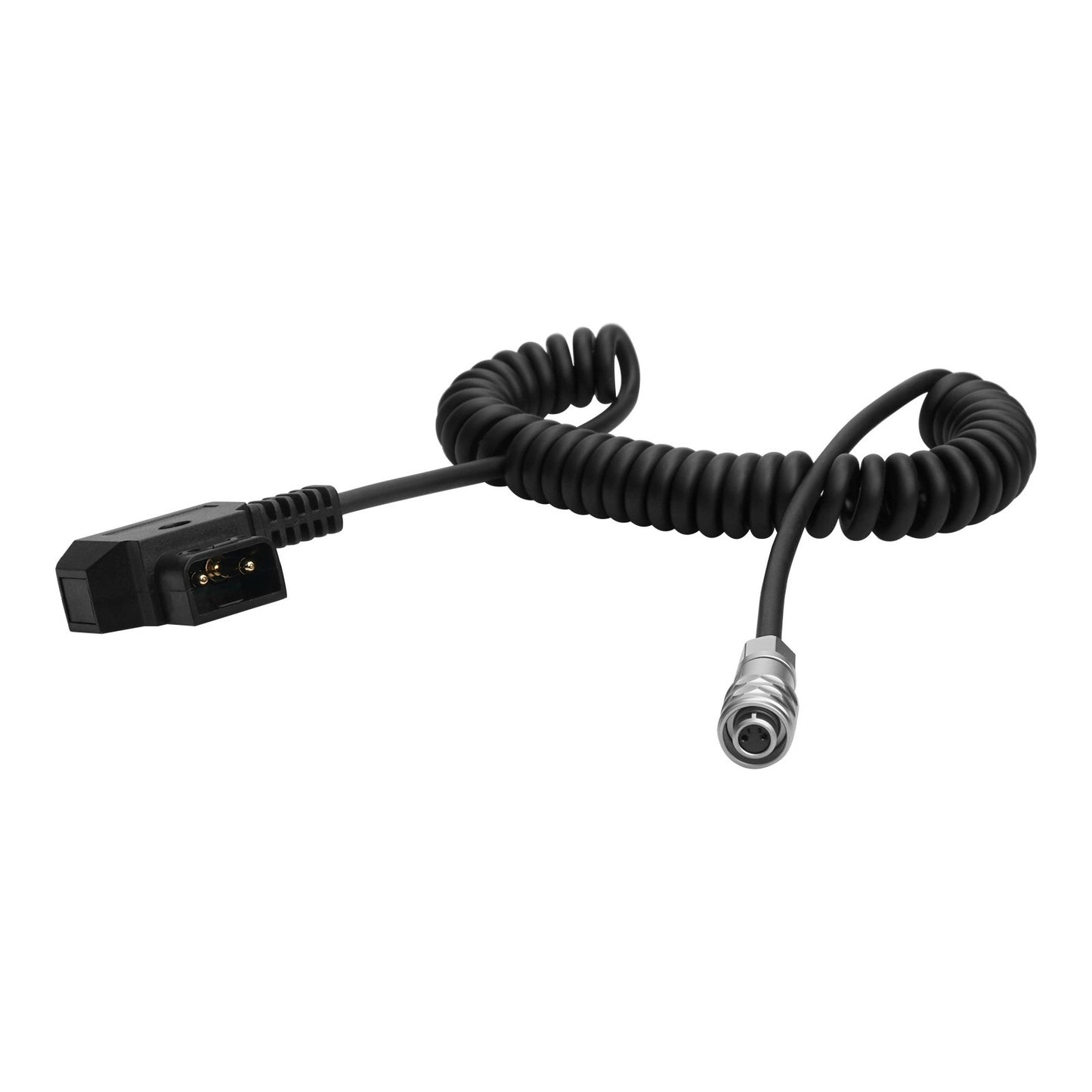 Coiled D-Tap to BMPCC 4K/6K Weipu Power Cable Compatible with Blackmagic Pocket Cinema Camera