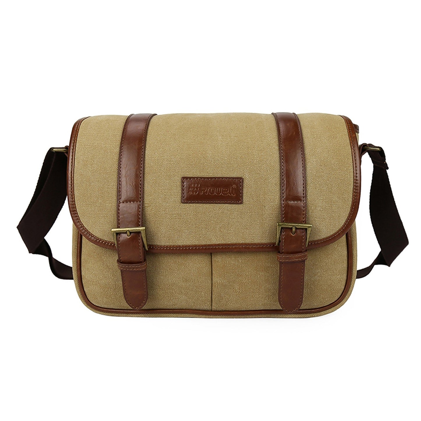 PROWELL Camera Bag Camera Case Waterproof Lightweight Canvas Shoulder Bag with Removable Adjustable Shoulder Strap