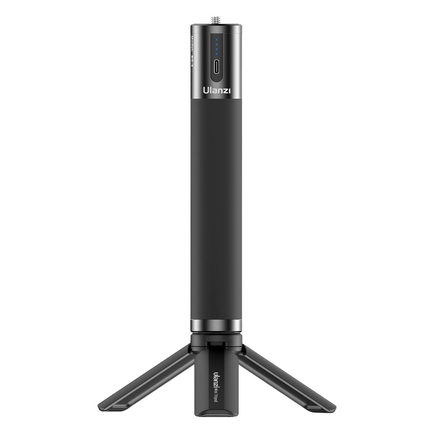 ULANZI BG-3 10000mAh Power Bank Hand Grip Dual Charging Ports with Mini Tripod