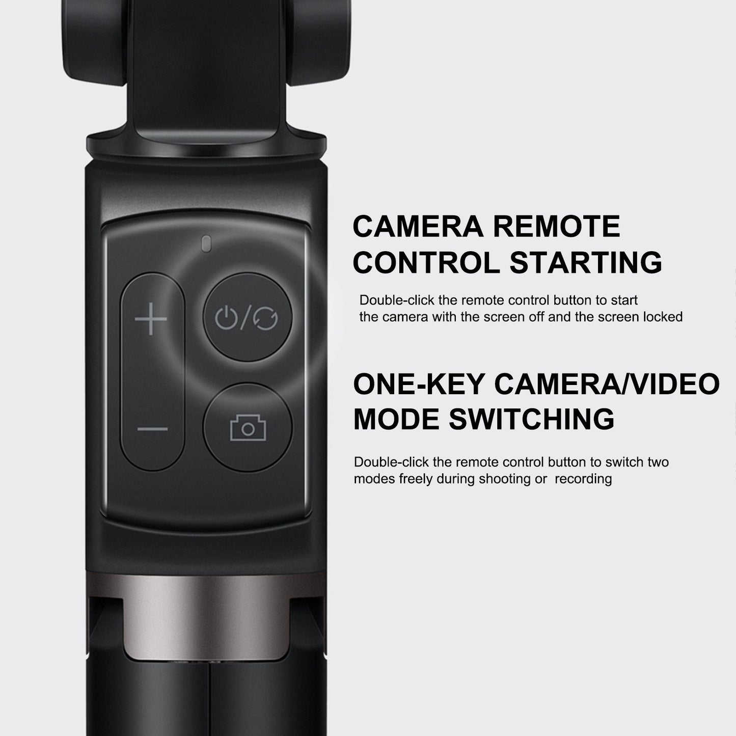 Honor Tripod Selfie Stick Pro Portable Wireless BT3.0 Monopod with Four-Key Mini Controller for iOS Android Smartphones White