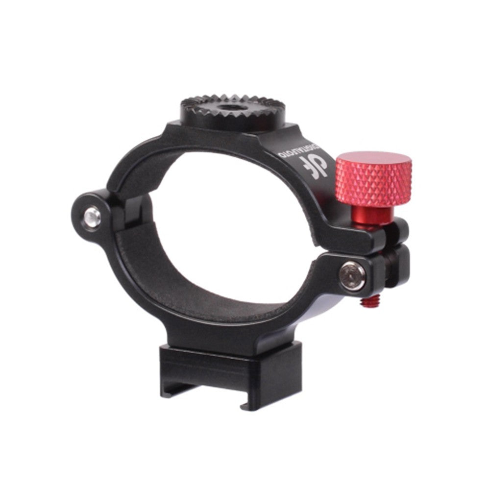 DF DIGITALFOTO OSMO2ANT Extension Ring Adapter Clip Clamp with Hot Shoe for Mic LED Video Light Mount for DJI OSMO Mobile 2 - Hot Shoe