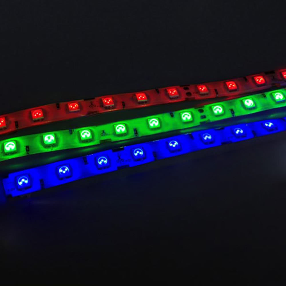 2Pcs 50cm Waterproof Flexible LED Strip Lights for DJI S1000 S900 FPV Multirotors - Blue