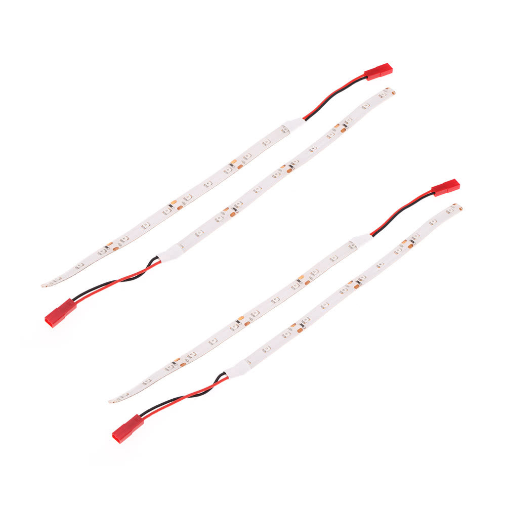 2Pcs 50cm Waterproof Flexible LED Strip Lights for DJI S1000 S900 FPV Multirotors - Blue