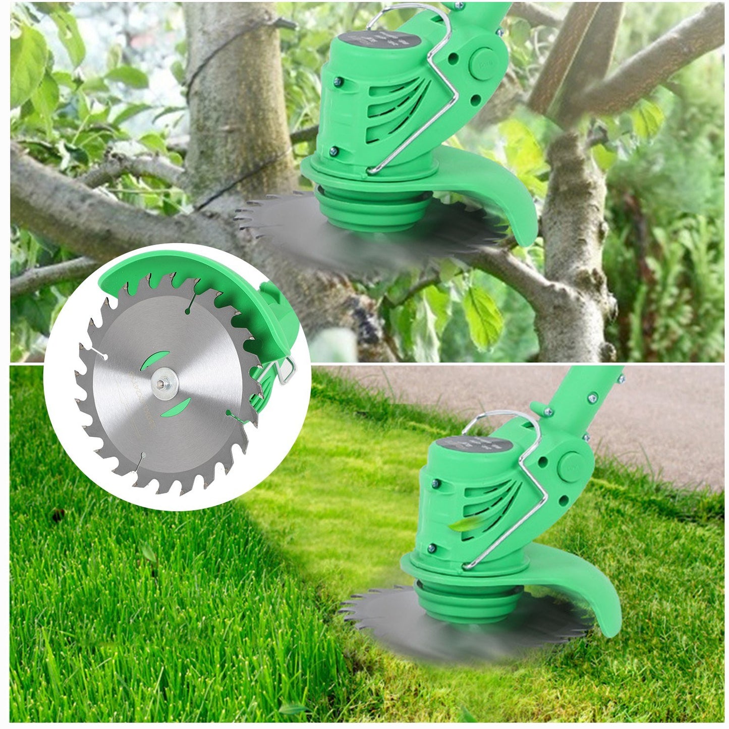 24-teeth Lawn Mower Circular Metal Saw Blade Electric Weeder Accessory for Garden