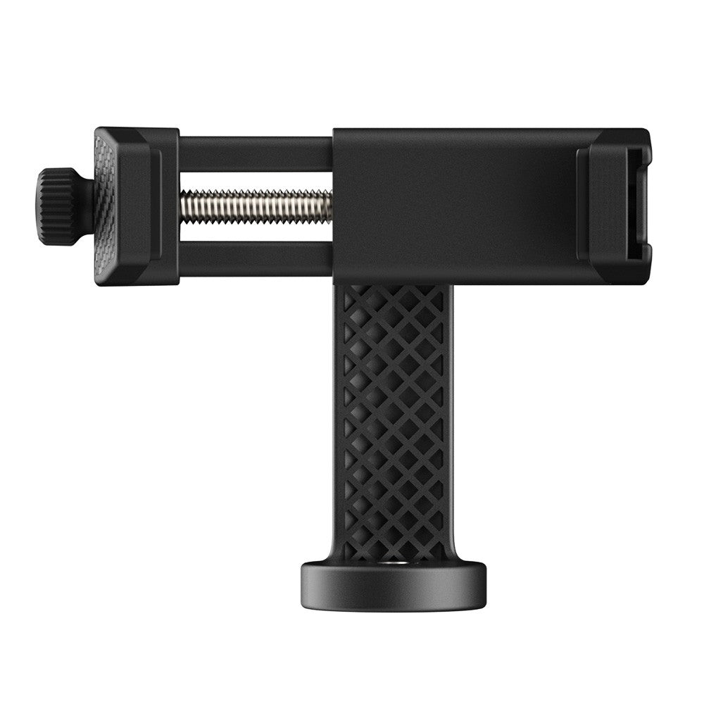 Uniqkart ST-17 360 Degree Rotatable Horizontal Vertical Shooting Durable Phone Clamp Holder with Cold Shoe Universal 1/4 Mounting