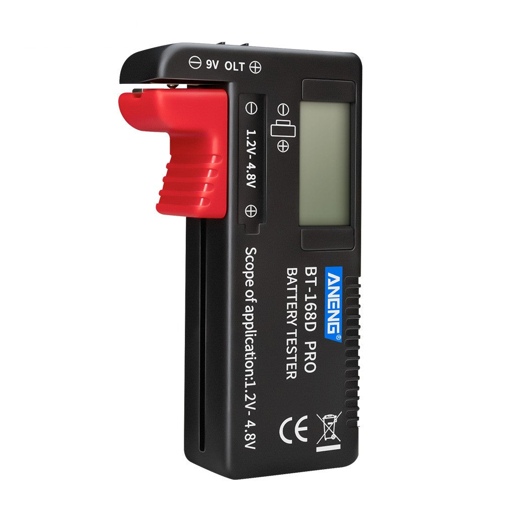 Aneng BT-168 PRO Battery Tester Digital-display Battery Checker Battery Capacity Diagnostic Tool for Checking D C AAA AA Button Battery
