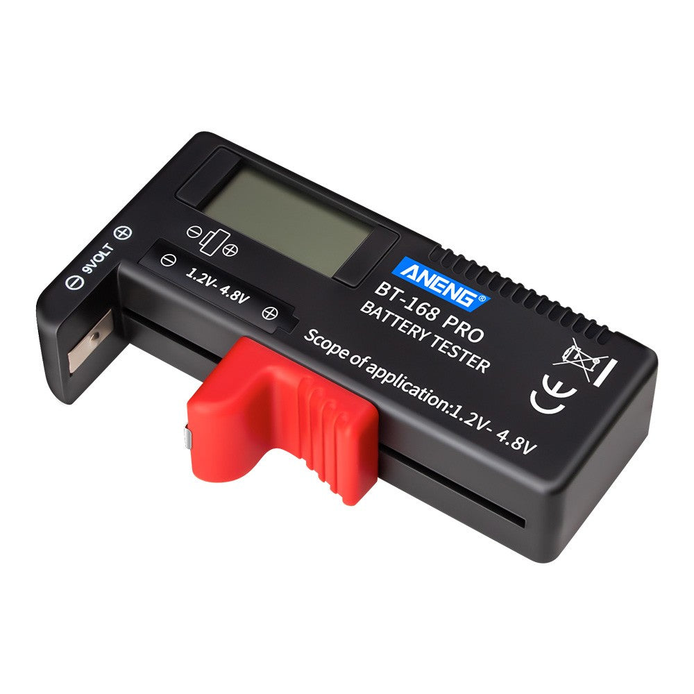 Aneng BT-168 PRO Battery Tester Digital-display Battery Checker Battery Capacity Diagnostic Tool for Checking D C AAA AA Button Battery