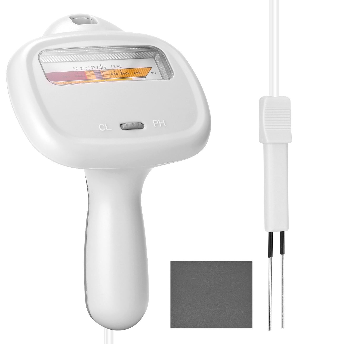 PC102C 2-in-1 Swimming Pool Water Quality Tester Portable PH Test Pen CL2 Chlorine Detector