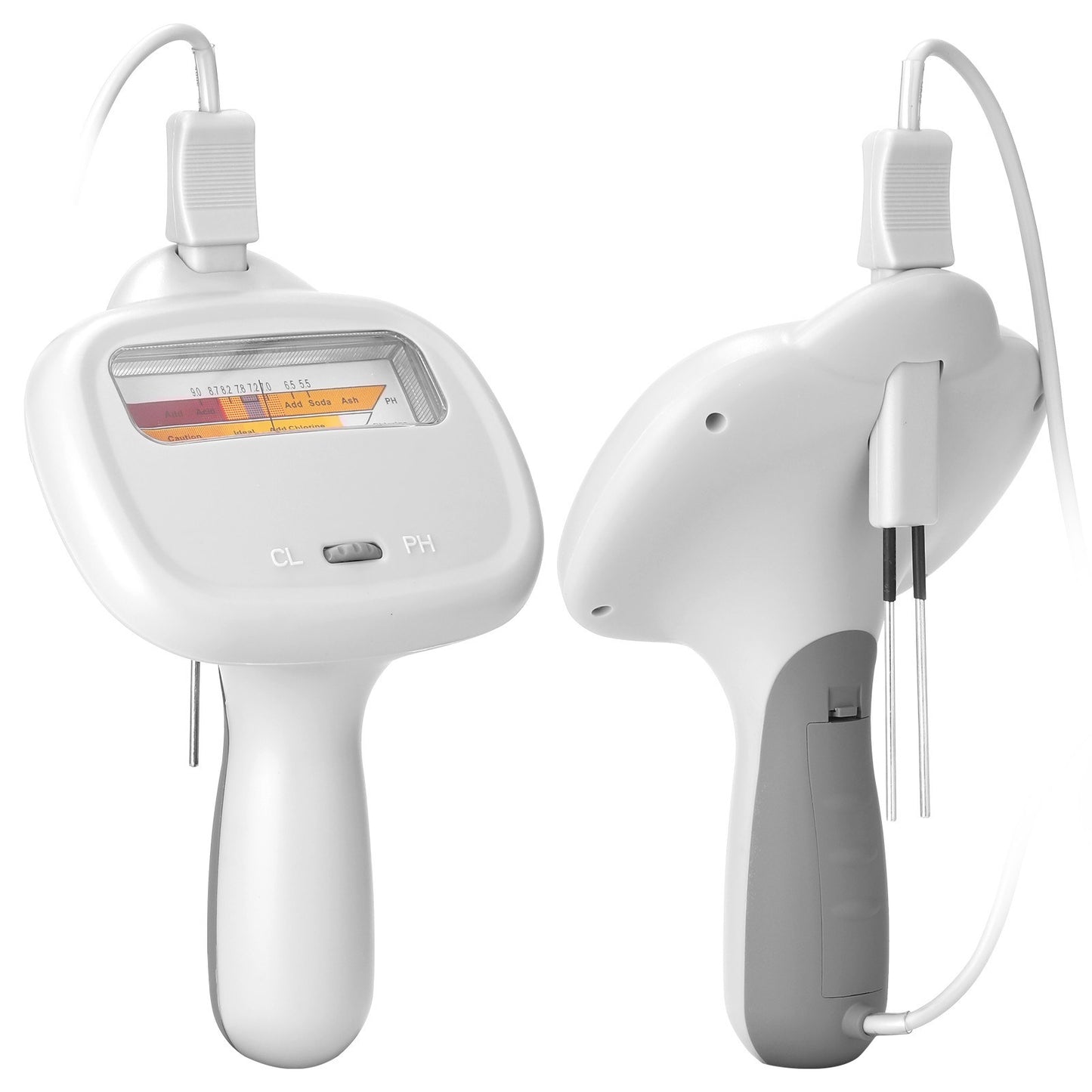 PC102C 2-in-1 Swimming Pool Water Quality Tester Portable PH Test Pen CL2 Chlorine Detector