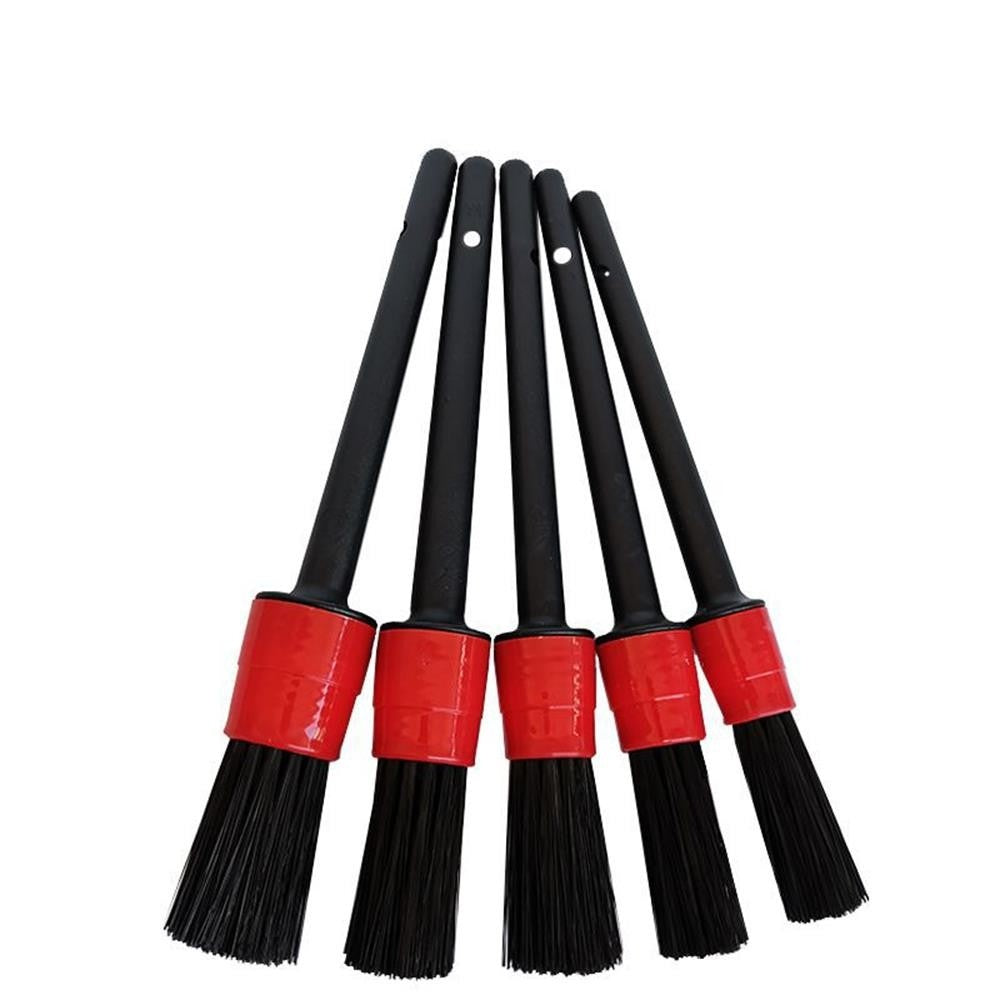 9Pcs Car Cleaner Brush Set Including Premium Detail Brush, Wire Brush and Car Wash Mitt