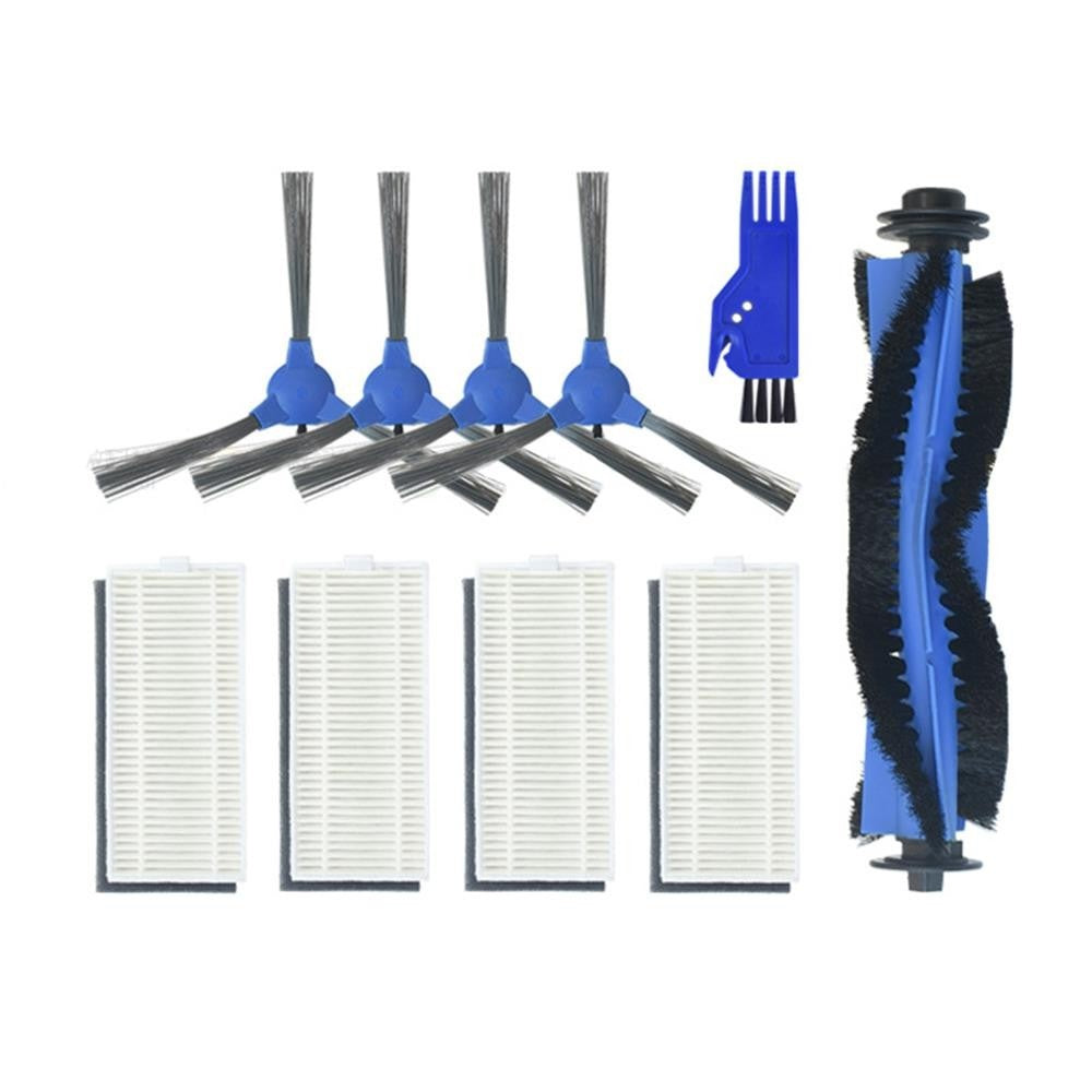 Hepa Filter Kit Side Brush Set Replacement for Eufy RoboVac Room Cleaning with Brush Clean