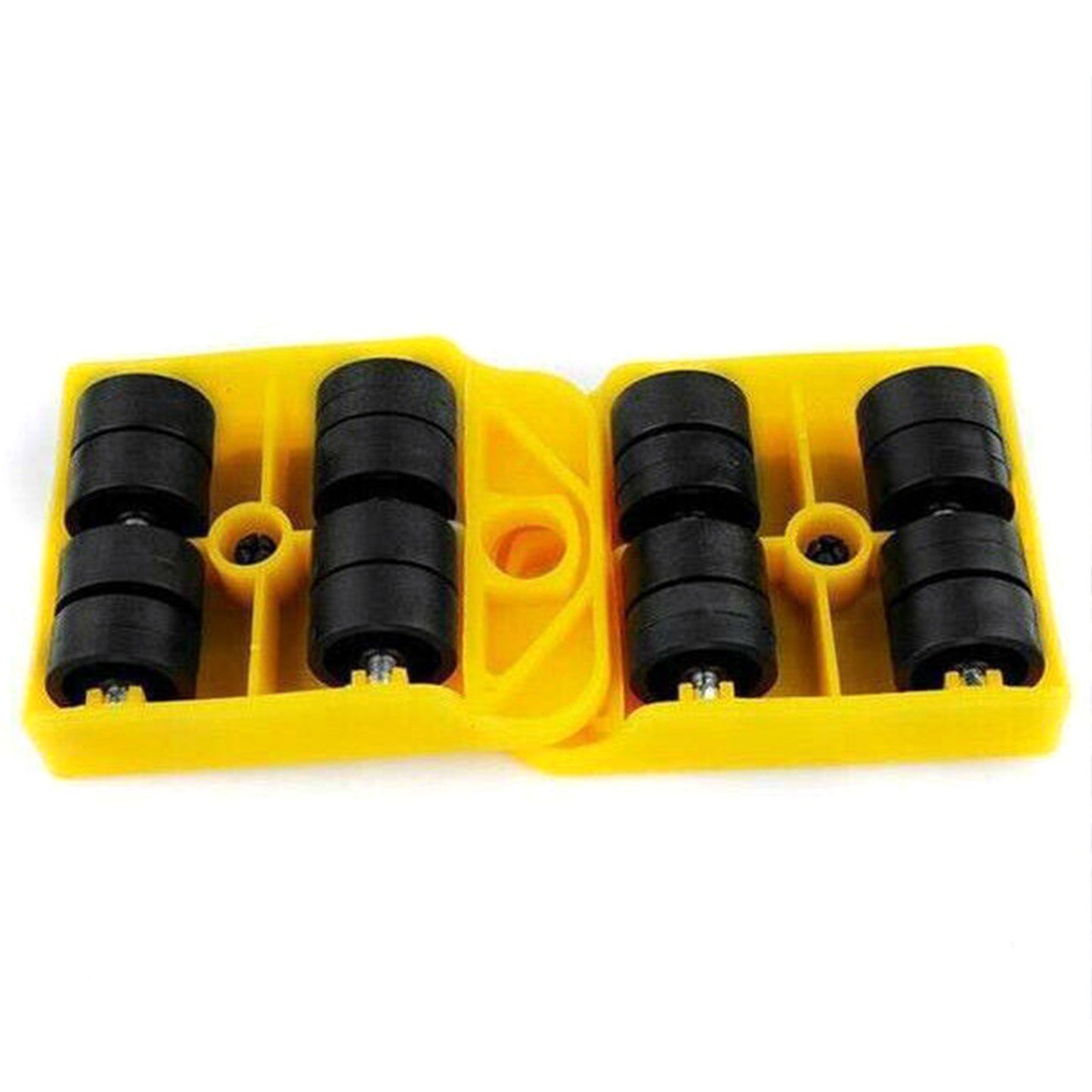 5PCS Heavy Furniture Moving Lifter Easy-move Tool with 4 Slide Glider Wheel - Yellow