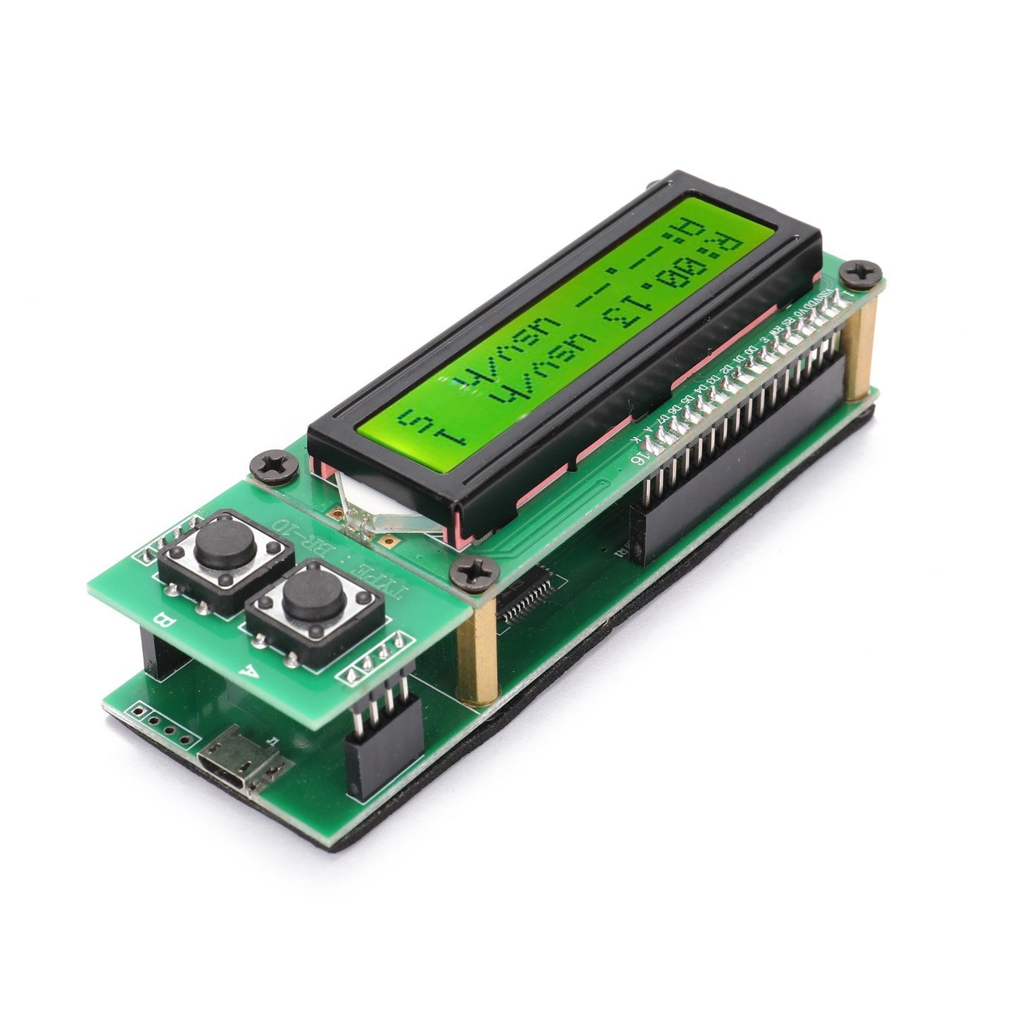 Nuclear Radiation Detector Monitor Practical Radioactive Radiation Tester Geiger Counter Tester Stone Gem Radiation Tester Individual Dosimeter