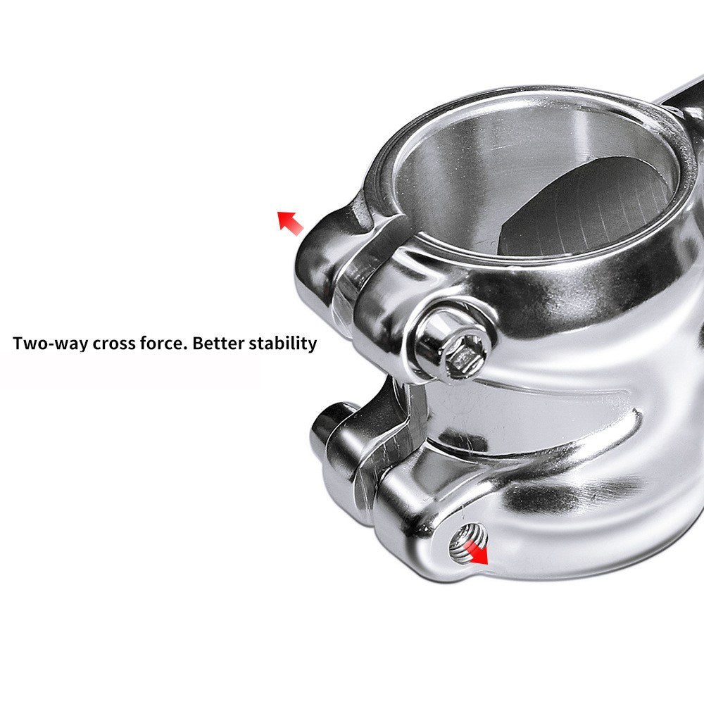 Mountain Road Cyclocross Bike 31.8mm 80mm Bicycle Stem Aluminum Alloy Short Handlebar Stem