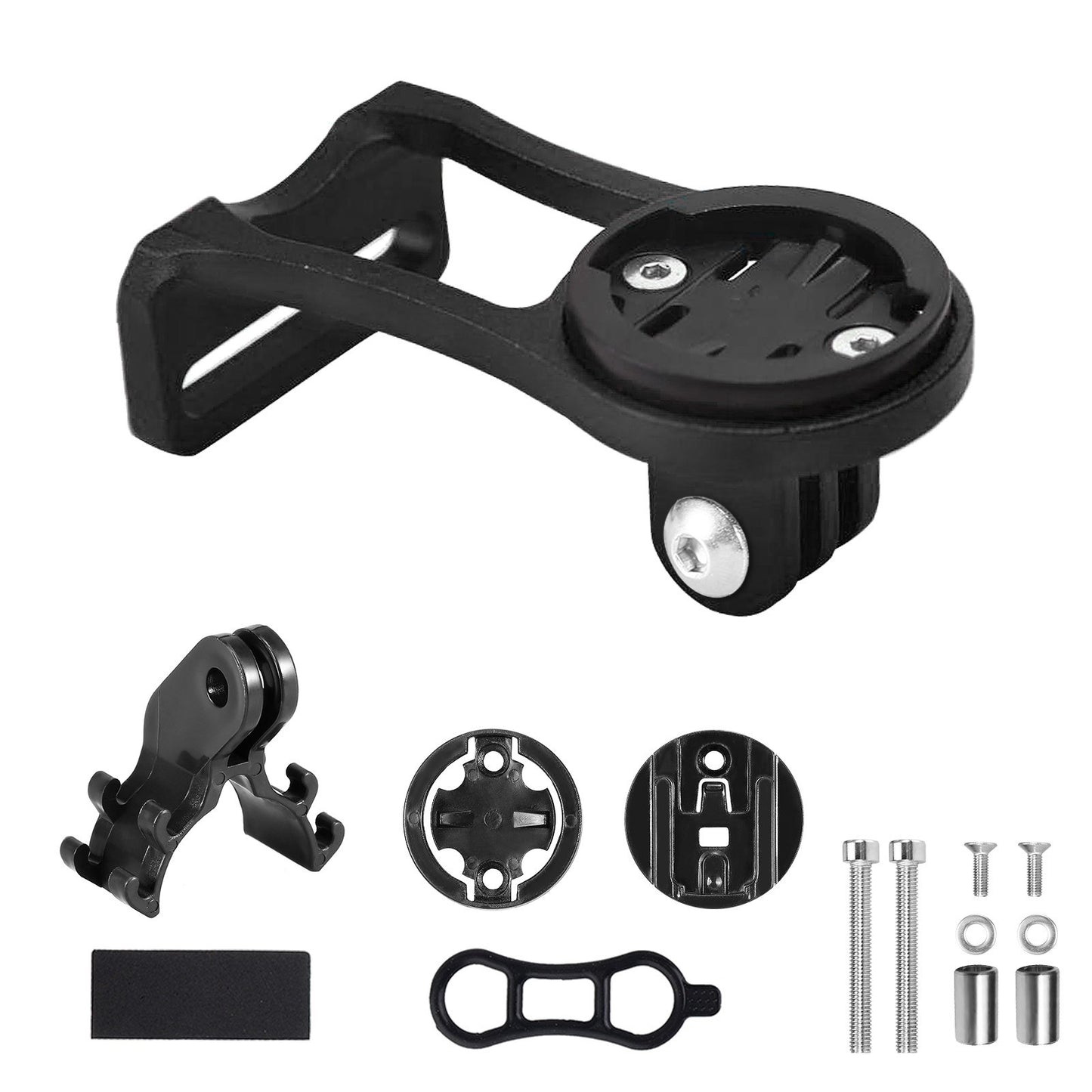 Bicycle Computer Sports Camera Mount Holder Bike Handlebar Mount Computer Bracket for Garmin/Bryton/CATEYE - Black