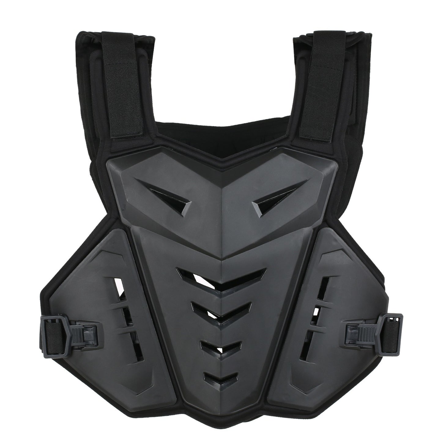 Motorcycle Riding Armor Vest Skating Motocross Bike Chest Spine Back Protective Vest - Black
