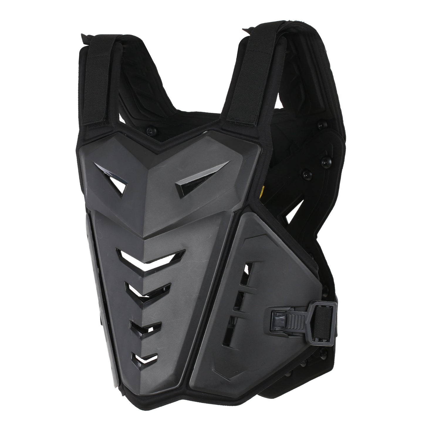 Motorcycle Riding Armor Vest Skating Motocross Bike Chest Spine Back Protective Vest - Black