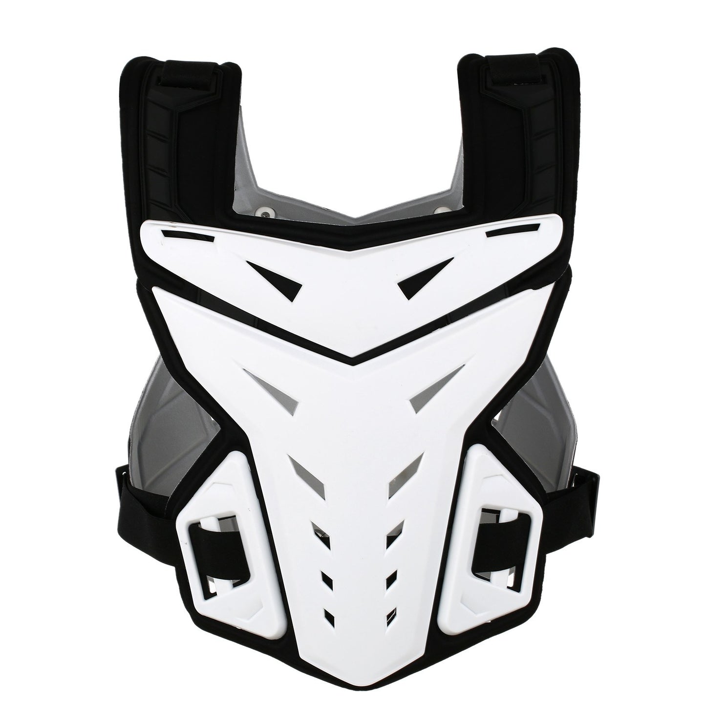 Motorcycle Riding Armor Vest Skating Motocross Bike Chest Spine Back Protective Vest - White