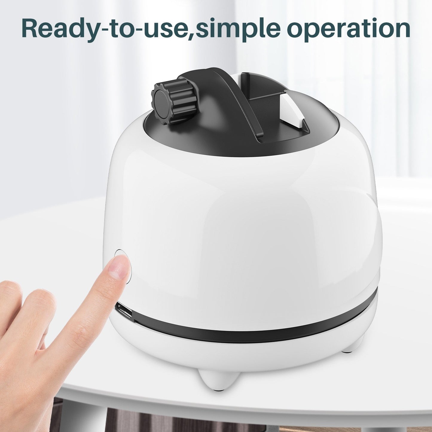 Uniqkart Smart Auto Tracking Mount Pan Phone Holder 360 Degrees Rotation Built-in Rechargeable Battery for Vlog Selfie Video Live Streaming