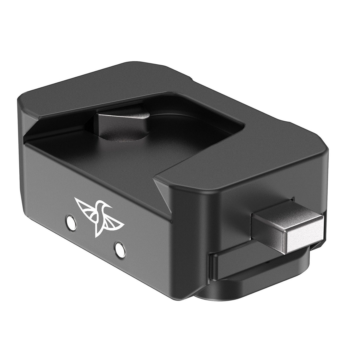 Uniqkart R080 Aluminum Alloy Solid Practical Quick Release Mount Base with Magnetic Action Camera Mount Interface