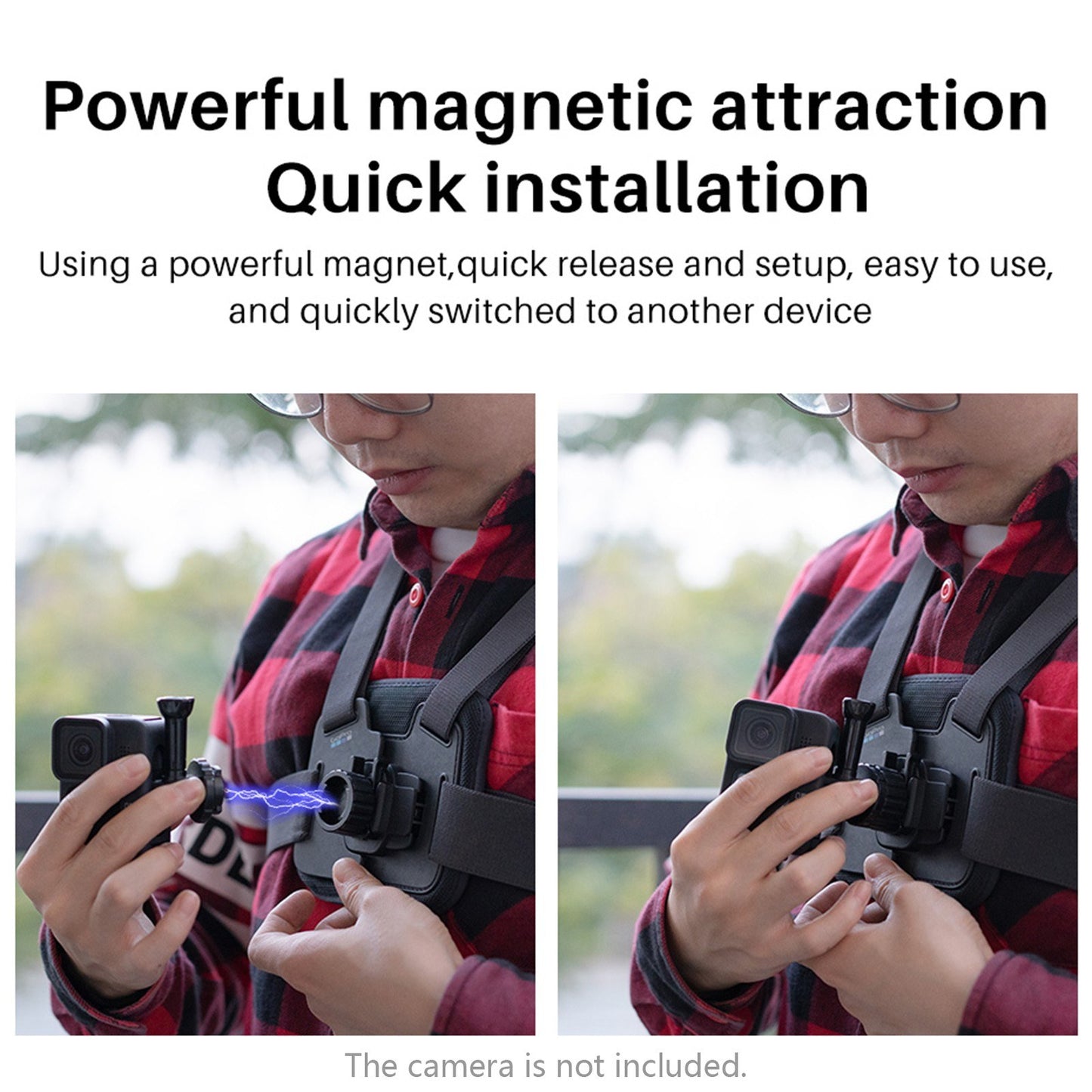 ULANZI GO-QUICK Aluminum Pocket Tripod Professional Selfie Stick Tripod with 1/4 Inch Quick Release Screw Hole Adapter Dual Interface for Live Streaming Vlog Video - Black