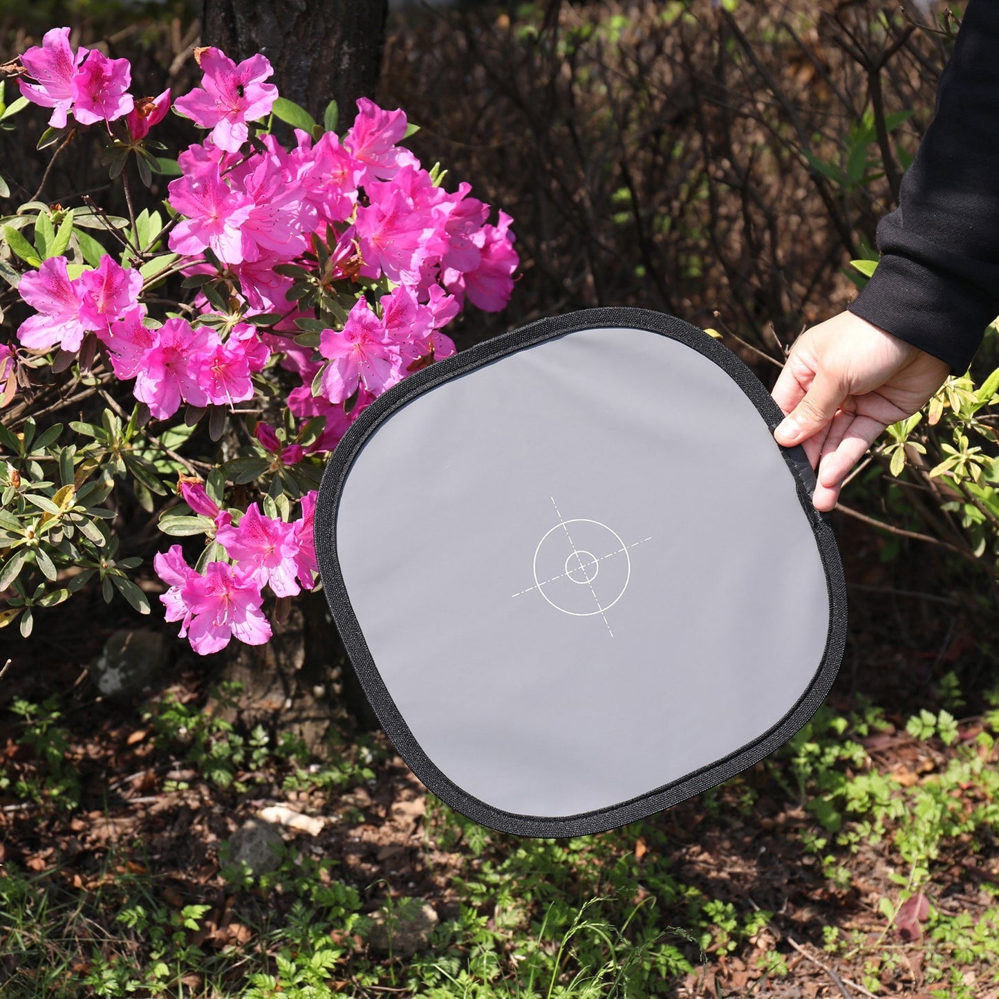 300mm Portable Photography Reflector Gray and White Balance Card Photographic Focus-Board Photography Tools