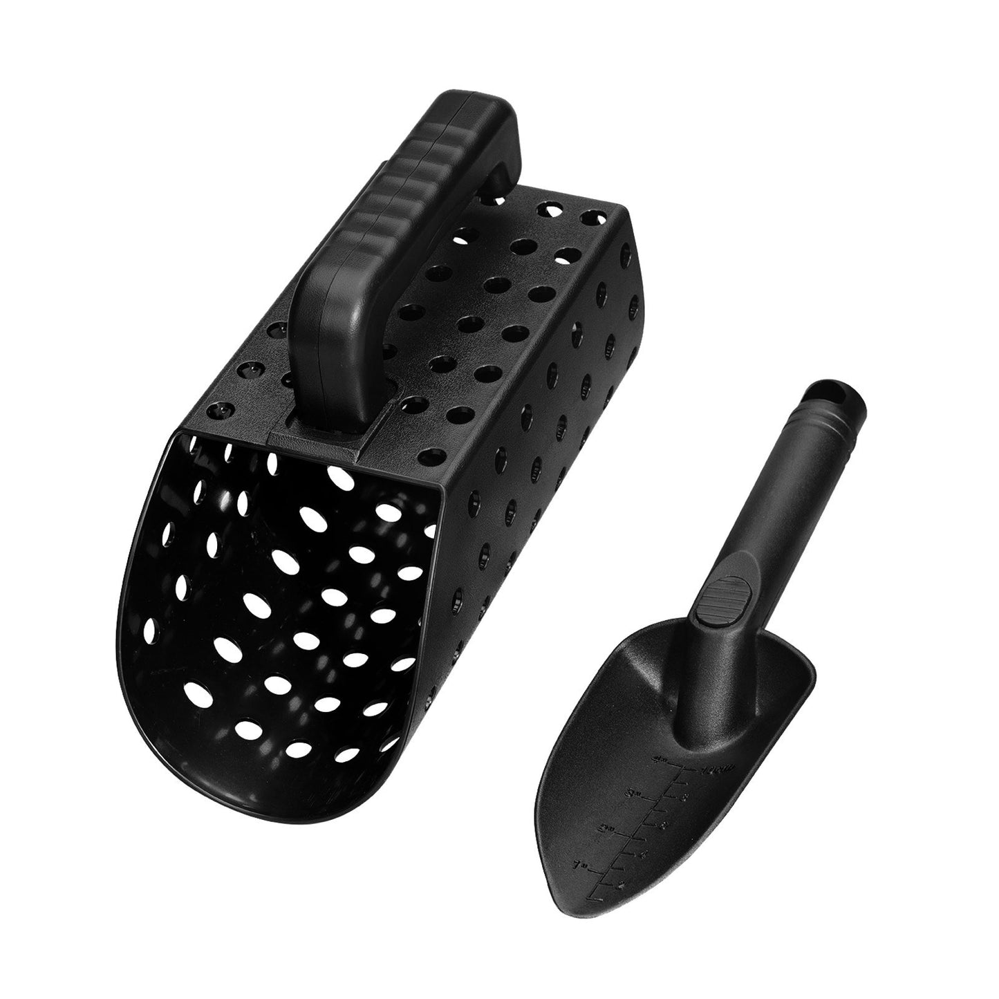 2Pcs/Set Sand Scoop Shovel Set Metal Finder Accessory Treasure Hunter Tool Accessory