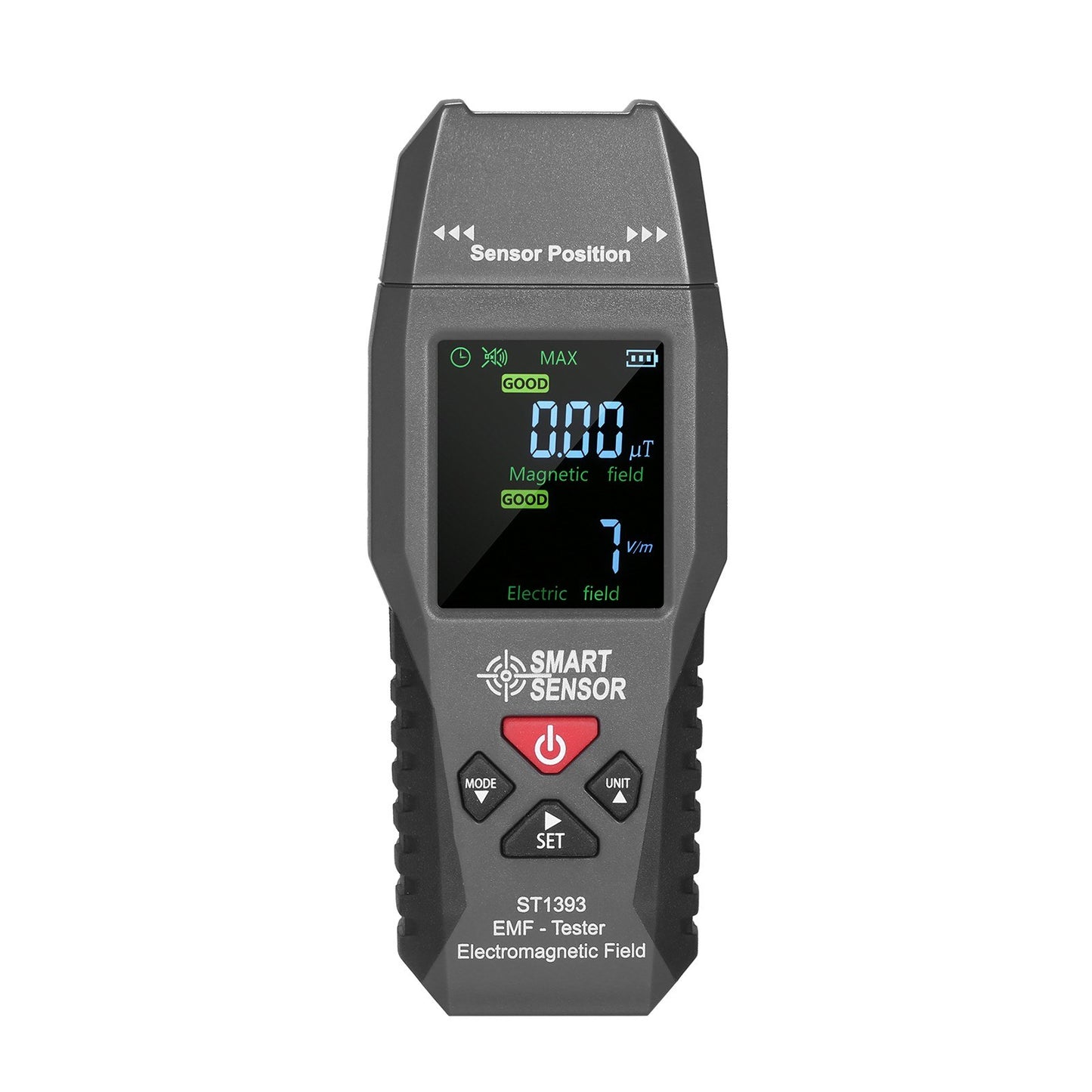 SMART SENSOR ST1393 EMF Meter Electromagnetic Field EMF Detector Handheld Mini Digital LCD Radiation Tester