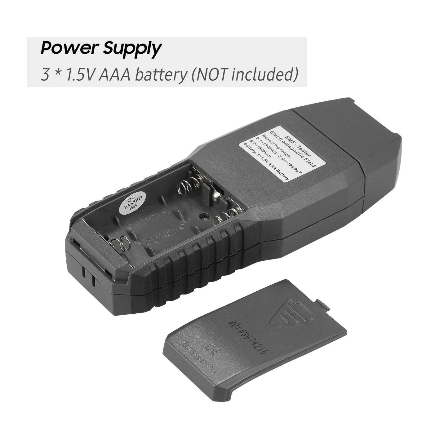 SMART SENSOR ST1393 EMF Meter Electromagnetic Field EMF Detector Handheld Mini Digital LCD Radiation Tester