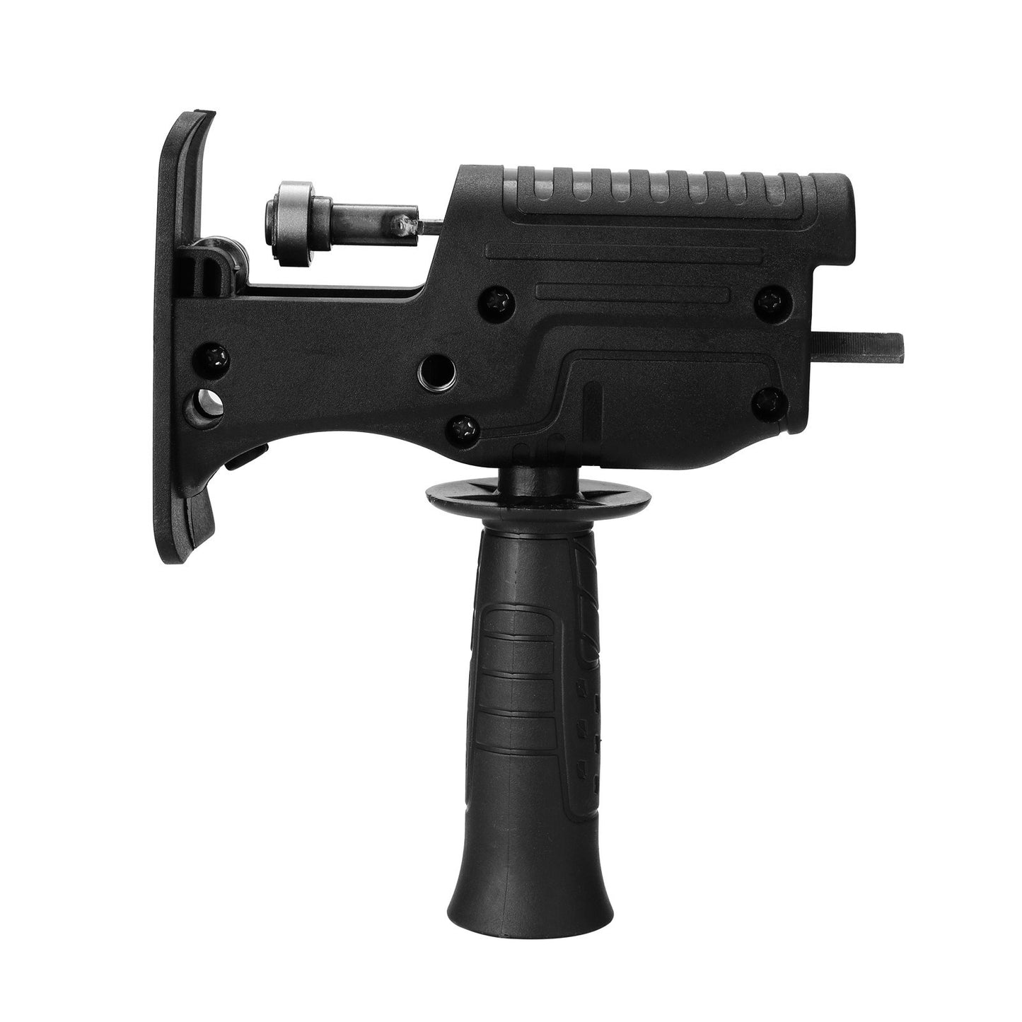 Electric Reciprocating Saw Portable Multi-functional Electric Drill Chainsaw Reciprocating Saw with 3Pcs Saw Blades Woodworking Tools - Black