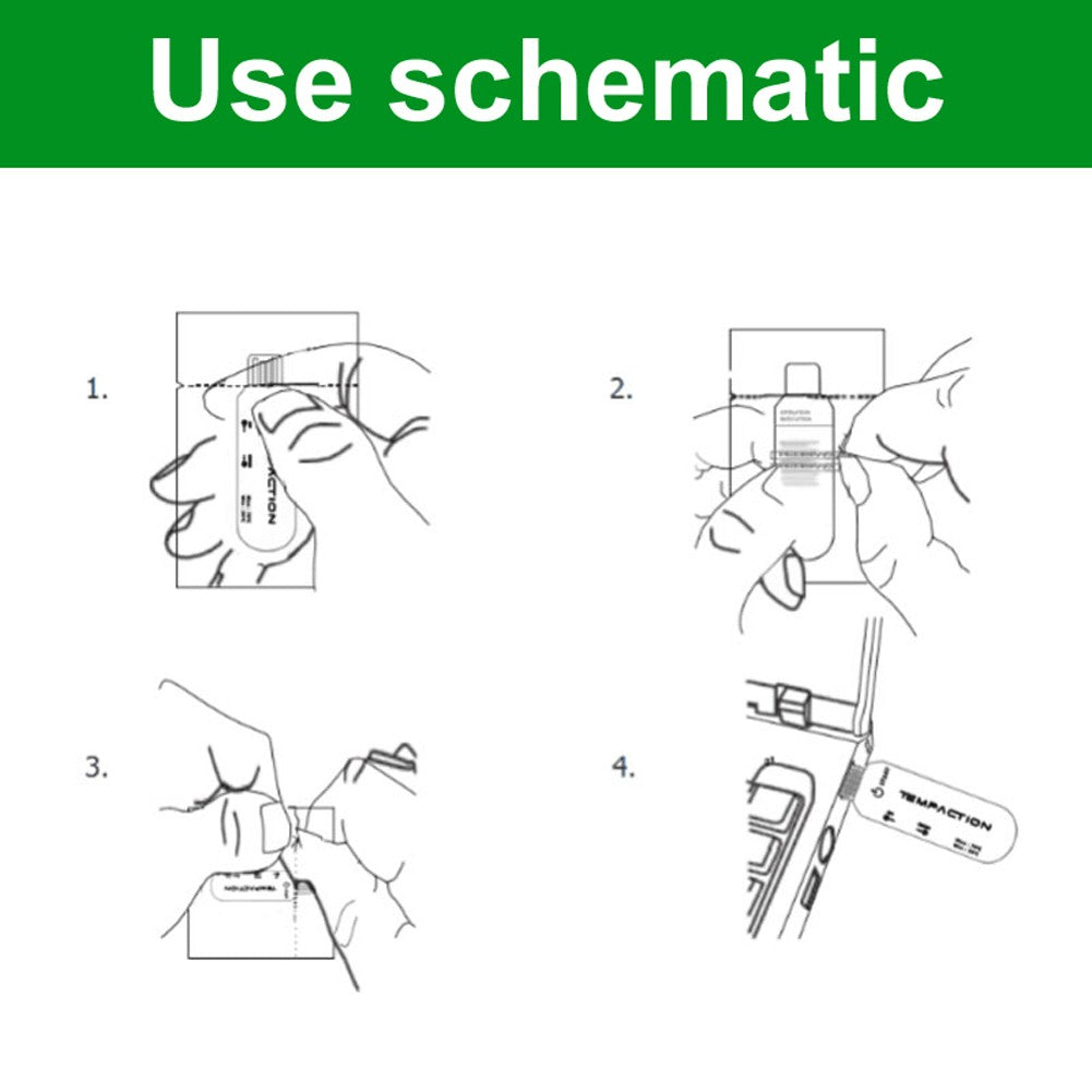 1 PCS Disposable Portable USB Vegetable Fruit Cold Chains Transport Temperature Data Logger Recorder Storage Temperature Monitoring 42000 Points IP67 Automatically PDF Data Logger
