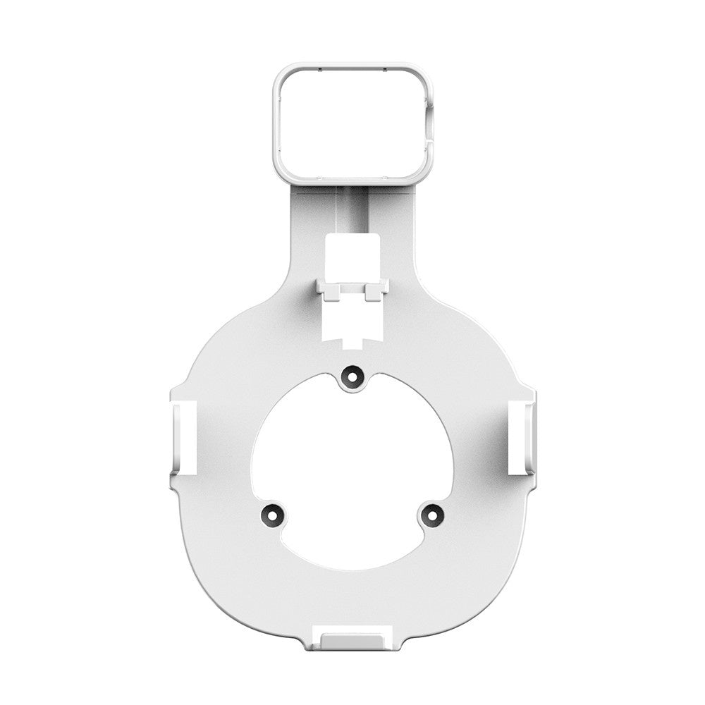 Wall-mounted Router Bracket Easy Installation Support Horizontal/Vertical Plugs for Eero pro 6 Router - White