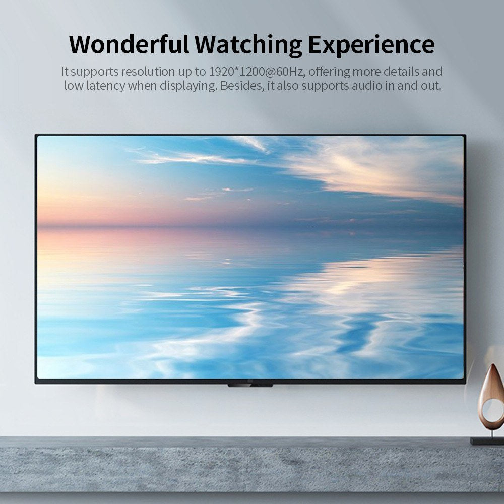 AIMOS 2 in 1 Out DVI KVM Switch Dual Displays Support USB HUB Mouse Keyboard Audio Cable Adapter