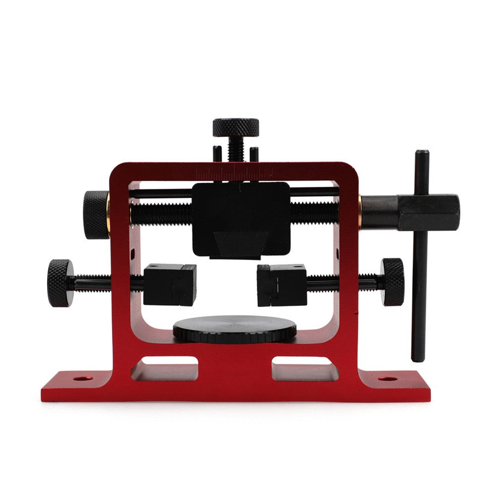 Aluminum Alloy Universal Rear Sight Pusher Sight Adjustment Tool with Wrench and Accessory - Red