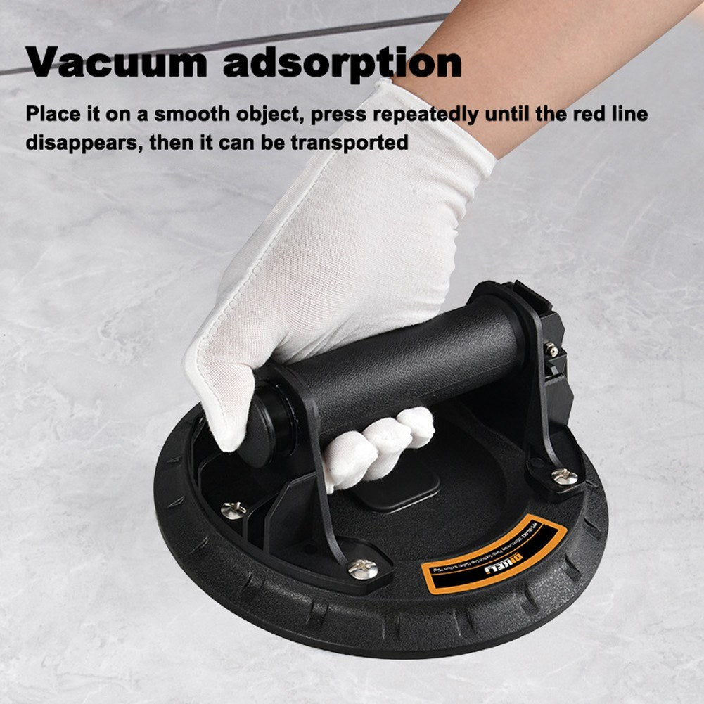 Vacuum Suction Cup Strong Suction Marble Glass Floor Tile Lifting Moving Tools with Storage Box 75KG Load Capacity One-key Deflation Household Practical Tools
