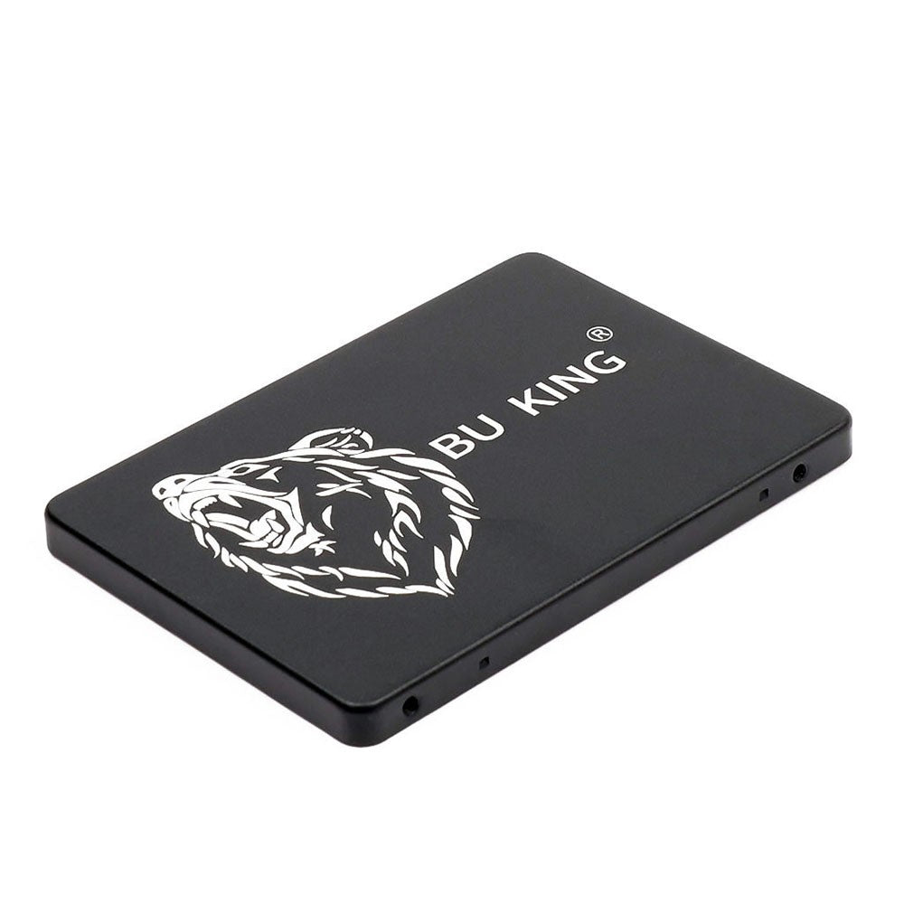 Uniqkart SSD 2.5inch Black Bear Compatibility Speed Transmission Rock-solid Reliability High-quality Memory Chips - Black/120GB